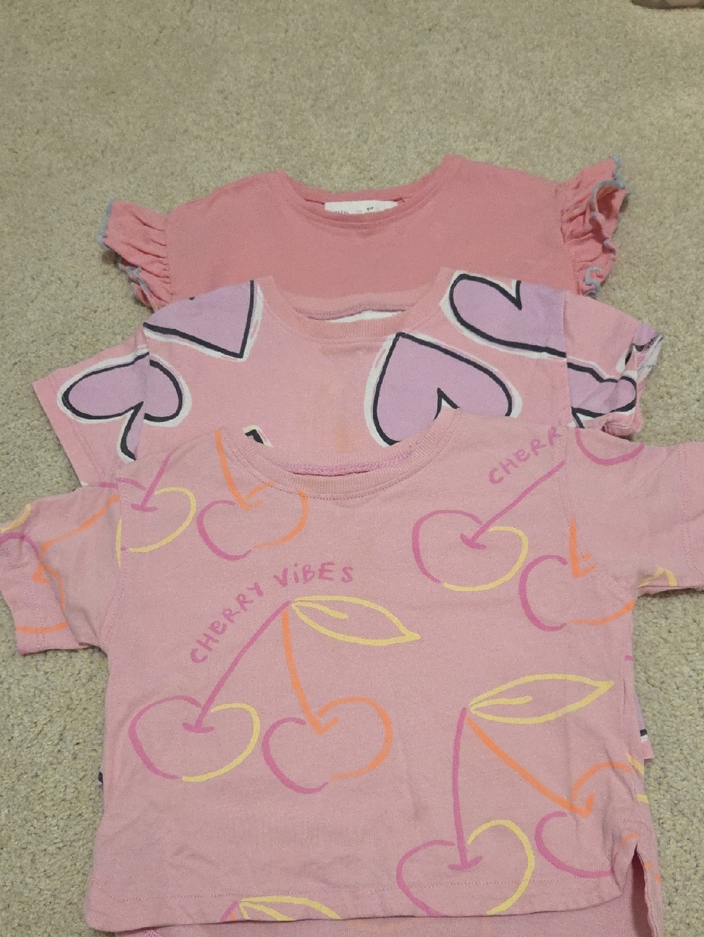 Zara Kids Pink T-Shirts